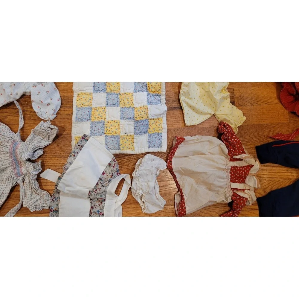 Large Bulk Lot Vintage Mixed Doll Clothes‎ with 20